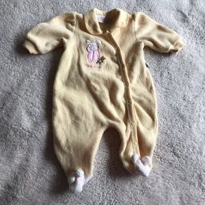 5/$25 BABY V collared pyjamas with bunny details